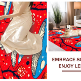 Cheerful Funky Nature Inspired(Red)