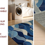 Artistic Layered Fiber Visual Delight(Blue)