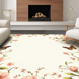 Graceful Floral Swirl Elegance(Beige)