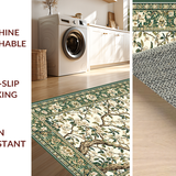 Ultra Soft Area Rug, Non Slip, Stain Resistant, Washable Area Rugs for Living Room, Bedroom, Serene Earthy Tone Elements(Beige)