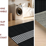 Contemporary Bold Checkered Style(Black)