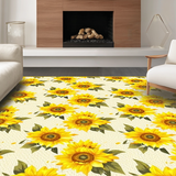 Rustic Cheerful Sunflower Arrangement(Beige)