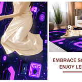 Radiant Modern Artistic Vibe(Purple)