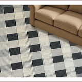 Artistic High Contrast Geometric Motif(White)