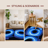 Bold Modern Spiral Aesthetic(Blue)