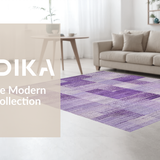 Ultra Soft Area Rug, Non Slip, Stain Resistant, Washable Area Rugs for Living Room, Bedroom, Uno Reverse Bow Rug Lavender Aesthetic Room Coquette Area Carpet(Purple)