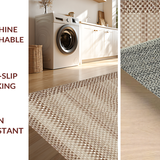 Artful Rustic Checkerboard Visual(Beige)