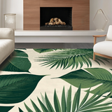 Elegant Leafy Tropical Artistry(Green)