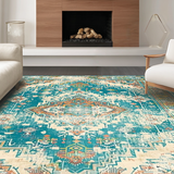 Chic Geometric Aqua Tones(Green)