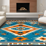 Contemporary Ethnic Motif Flourish(Blue)