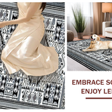 Chic Medallion Motif with Earthy Hues(Black)