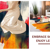 Contemporary Sculptural Flair(Red)