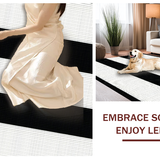 Contemporary Neutral Stripe Fusion(Black)