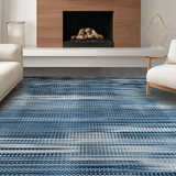 Cool Toned Geometric Charm(Blue)