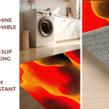 Fiery Abstract Lava Aesthetic(Red)