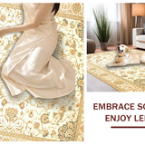Artful Minimalist Diamond Layout(Beige)