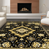 Minimalist Earth Tones Trellis Style(Black)