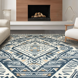 Modern Stylish Floral Composition(Blue)