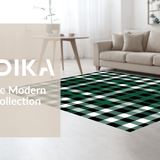 Classic Rustic Plaid Accent(Black)