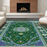 Luxurious Textured Medallion Style(Green)