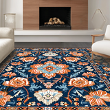 Whimsical Tiled Fusion(Blue)