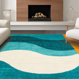 Chic Abstract Stripe Design(Blue)