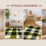 Contemporary Earthy Plaid Charm(Beige)