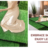 Modern Faux Grass Serenity(Green)