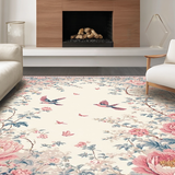 Tranquil Subtle Floral Design(Beige)