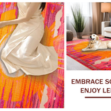 Colorful Retro Geometric Charm(Pink)