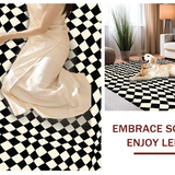 Contemporary Farmhouse Patterned Appeal(Black)