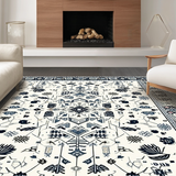 Trendy Vintage Medallion Layout(Ivory)