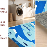 Eclectic Coastal Themed Bath Accessory(Blue)