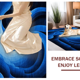 Dynamic Vortex Illusion(Blue)