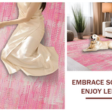 Contemporary Pastel Circular Artwork(Pink)