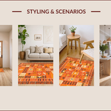 Chic Fringed Contemporary(Orange)