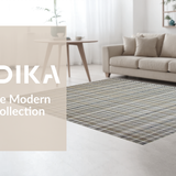 Ultra Soft Area Rug, Non Slip, Stain Resistant, Washable Area Rugs for Living Room, Bedroom, Cozy Earth Tone Medallion Style(Beige)