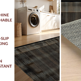 Ultra Soft Area Rug, Non Slip, Stain Resistant, Washable Area Rugs for Living Room, Bedroom, Classic Warm Toned Animal Print(Brown)