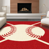 Eclectic Colorful Sports Emblem(Red)