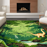 Engaging Fantasy Wilderness Illustration(Green)