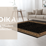 Cozy Textured Layered Design(Black)