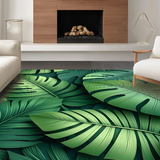 Vibrant Leafy Abstract Aesthetic(Green)