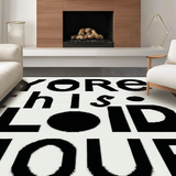 Distinctive Bold Lettering Style(Black)