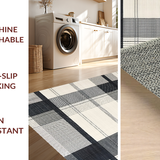 Artistic Ogee Design in Monochromatic Palette(Black)