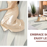 Cozy Earthy Striped Visual Appeal(Gray)