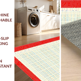 Trendy Abstract Dot Decor Style(Red)