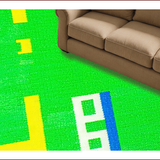 Vibrant Cityscape Adventure Mat(Green)