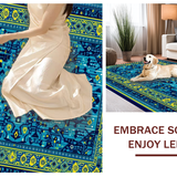 Eclectic Colorful Ethereal Swirls(Blue)