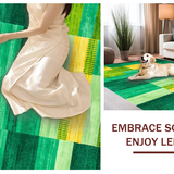 Dynamic Whimsical Curved Motifs(Green)