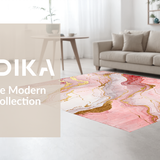 Luxurious Fluid Geometric(Pink)